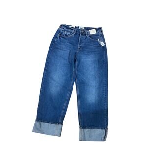 Universal thread 90s Baggy Jeans 100% Cotton Non-Stretch Denim Softens Size8 Reg